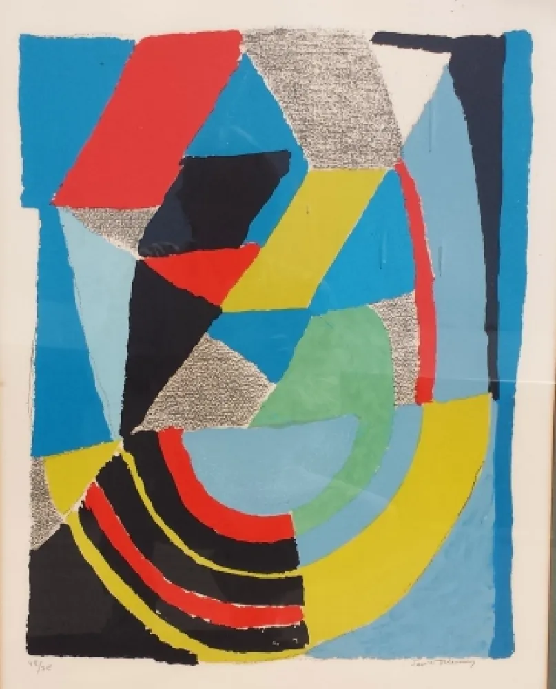 Litografia Delaunay - Composition