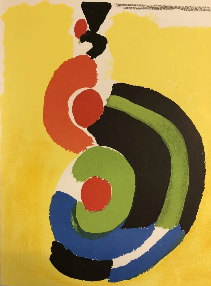 Litografia Delaunay - Composition géométrique
