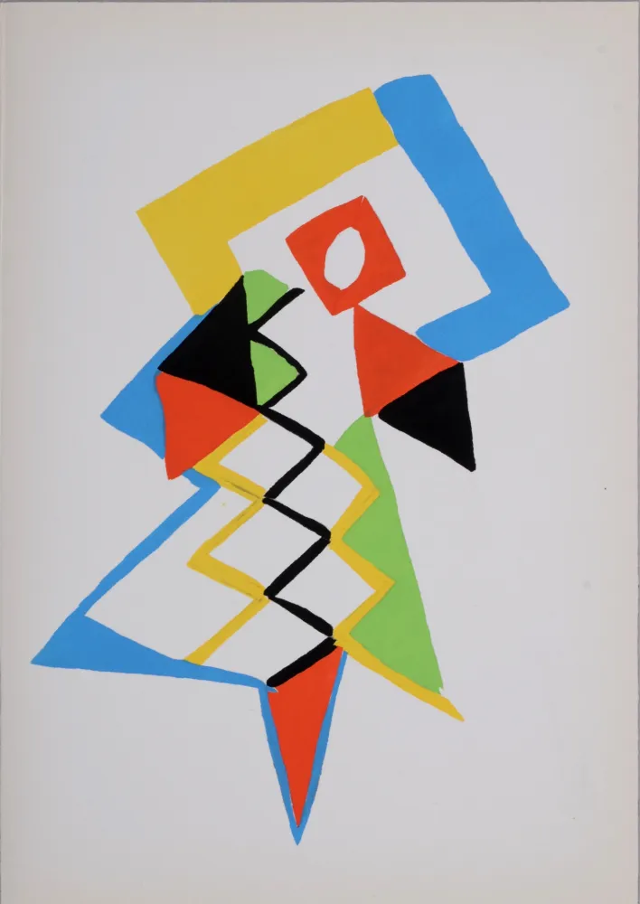 Estêncil Delaunay - Costumes (F), 1969