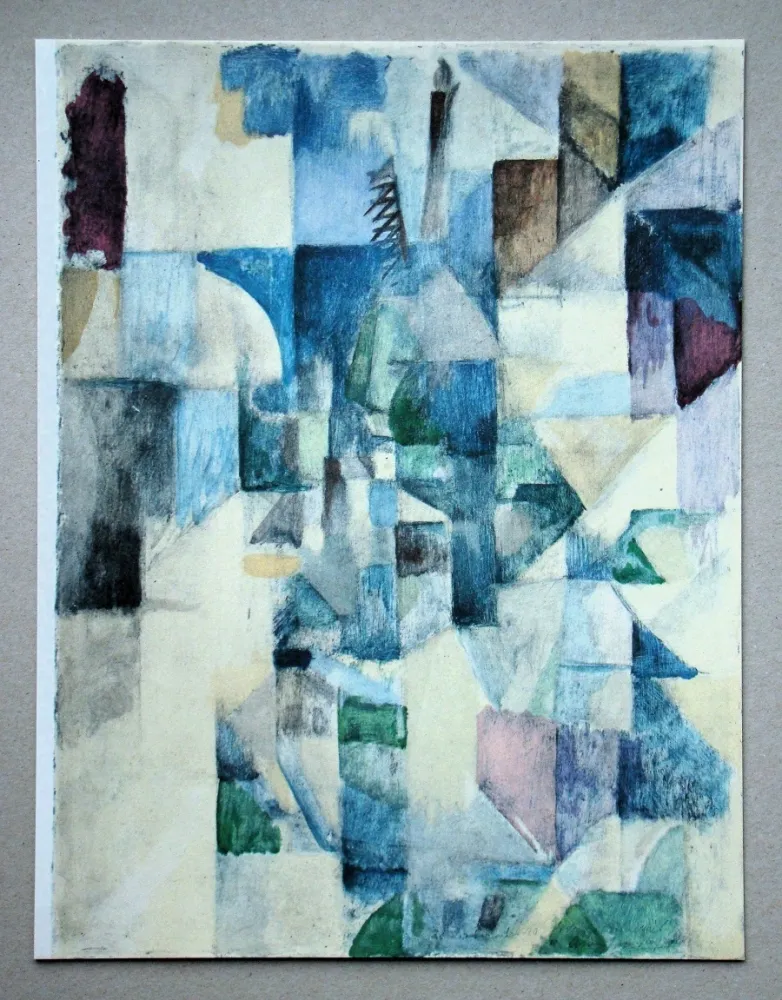 Estêncil Delaunay - La fenêtre n°2