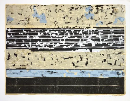 Litografia Denning - Island I