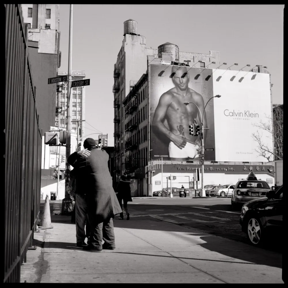 Fotografia Deruytter - Billboards, NY: Houston and Crosby Streets (CK 5)
