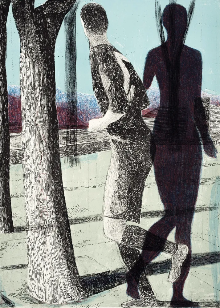 Litografia Desgrandchamps - Latona 2