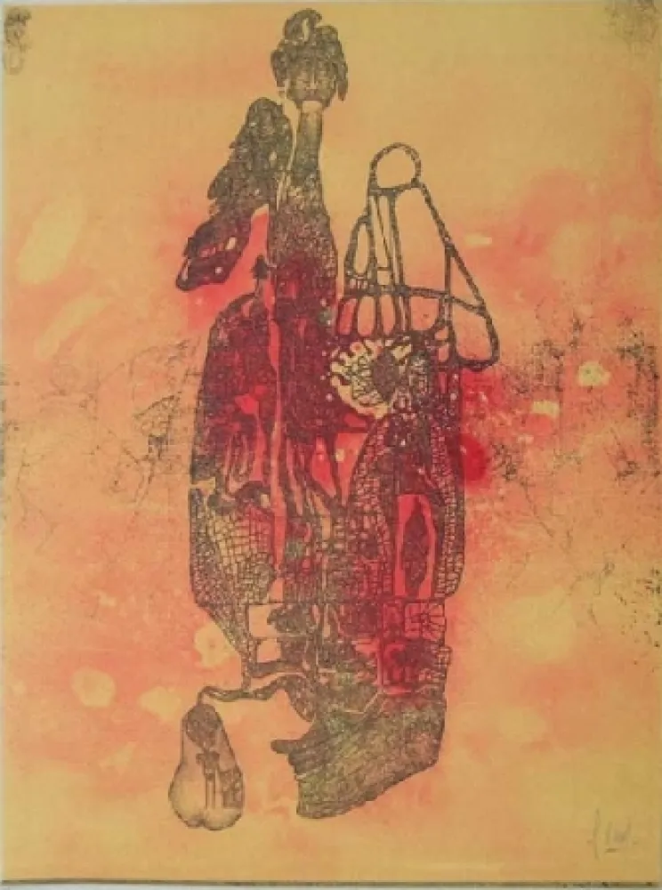 Litografia Deux - Sans titre