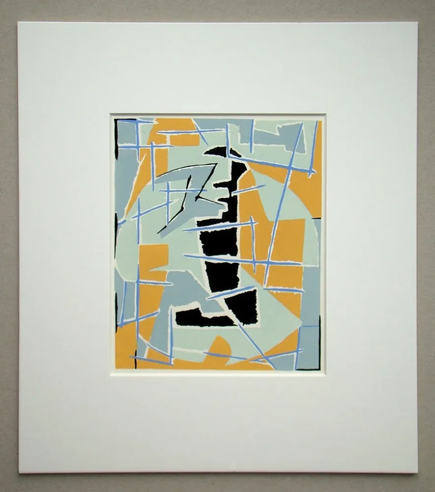 Estêncil Deyrolle - Composition abstrait