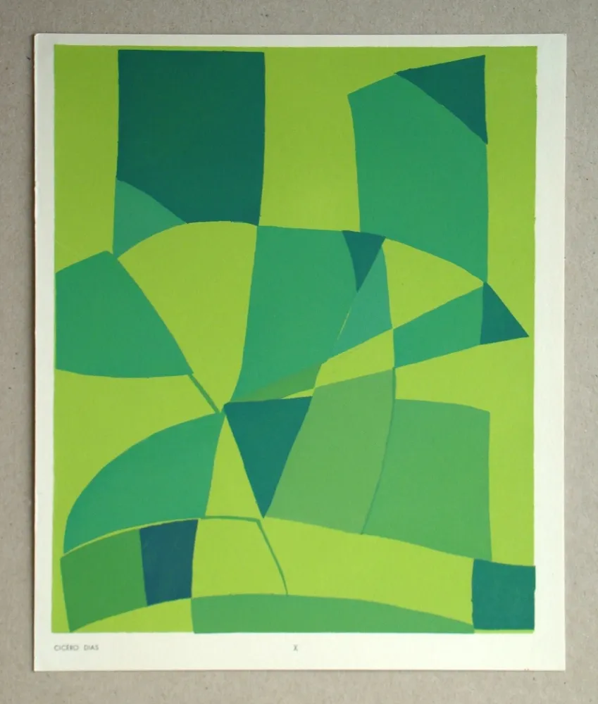 Estêncil Dias - Composition abstrait