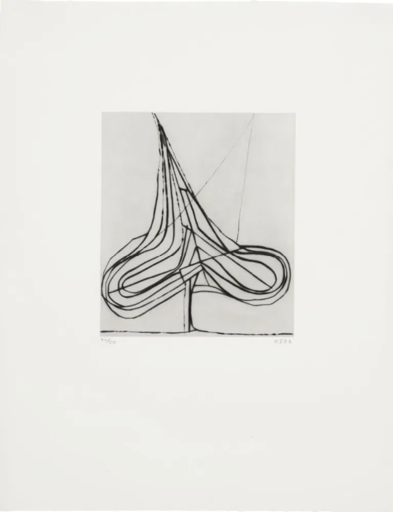 Ponta-Seca Diebenkorn - Spade Drypoint