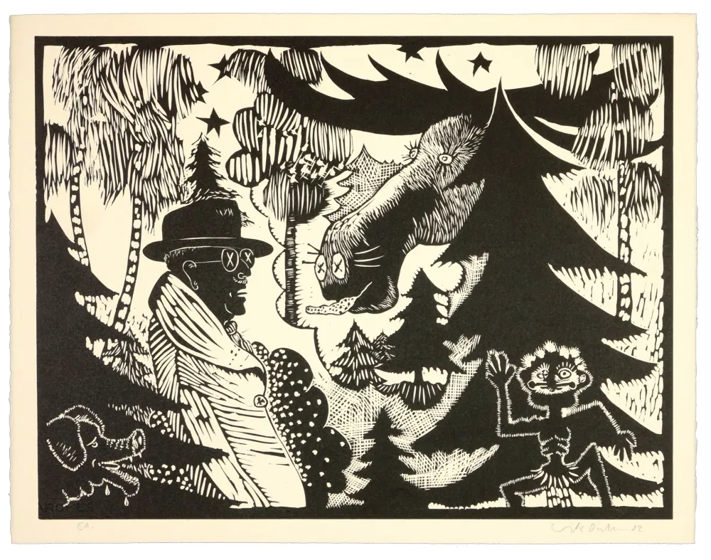 Linogravura Dietman - GutaV 