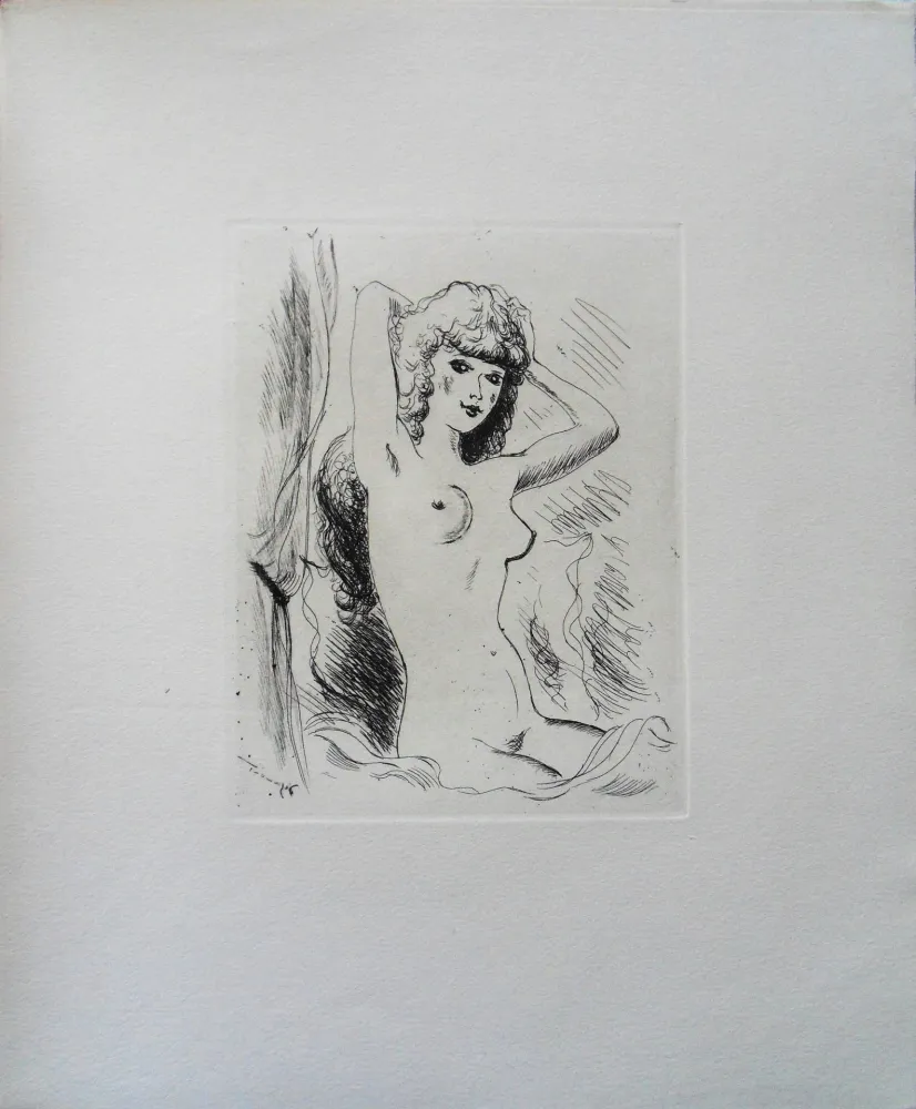 Gravura Dignimont - La belle de Pigalle