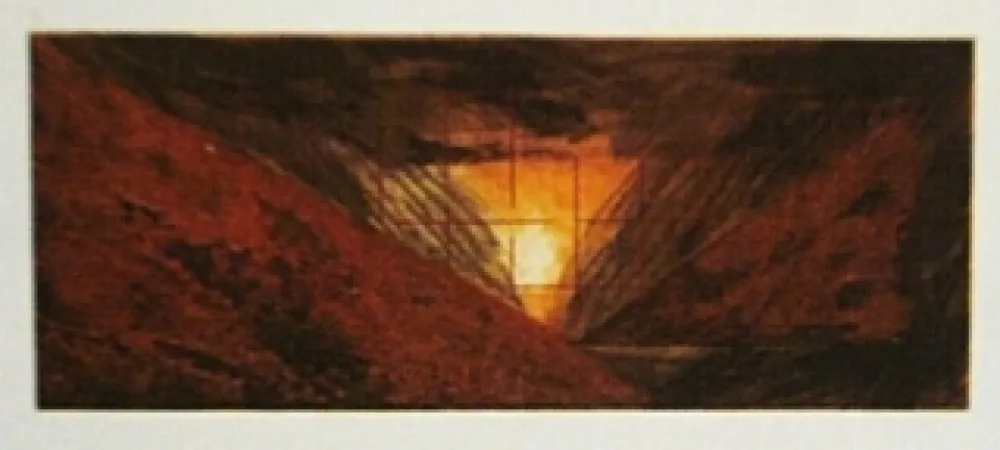 Água-Forte E Água-Tinta Dill - Aerial Landscape 1