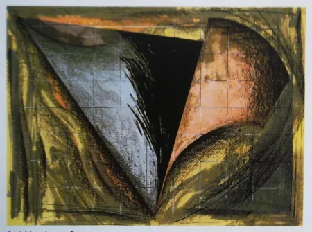 Litografia Dill - Aerial Landscape 2