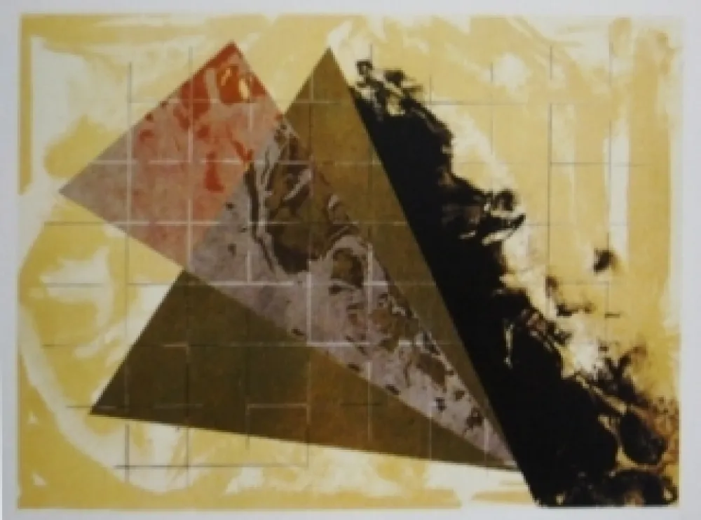 Litografia Dill - Aerial Landscape 3