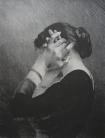 Litografia Dillon - Ventôse / Windy