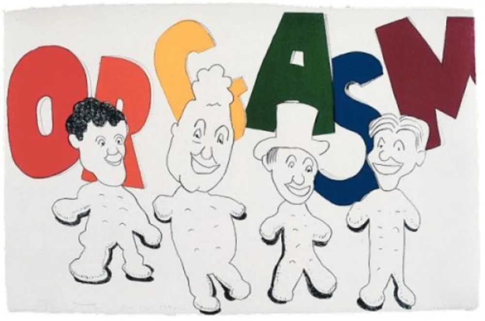 Litografia Dine - Orgasm