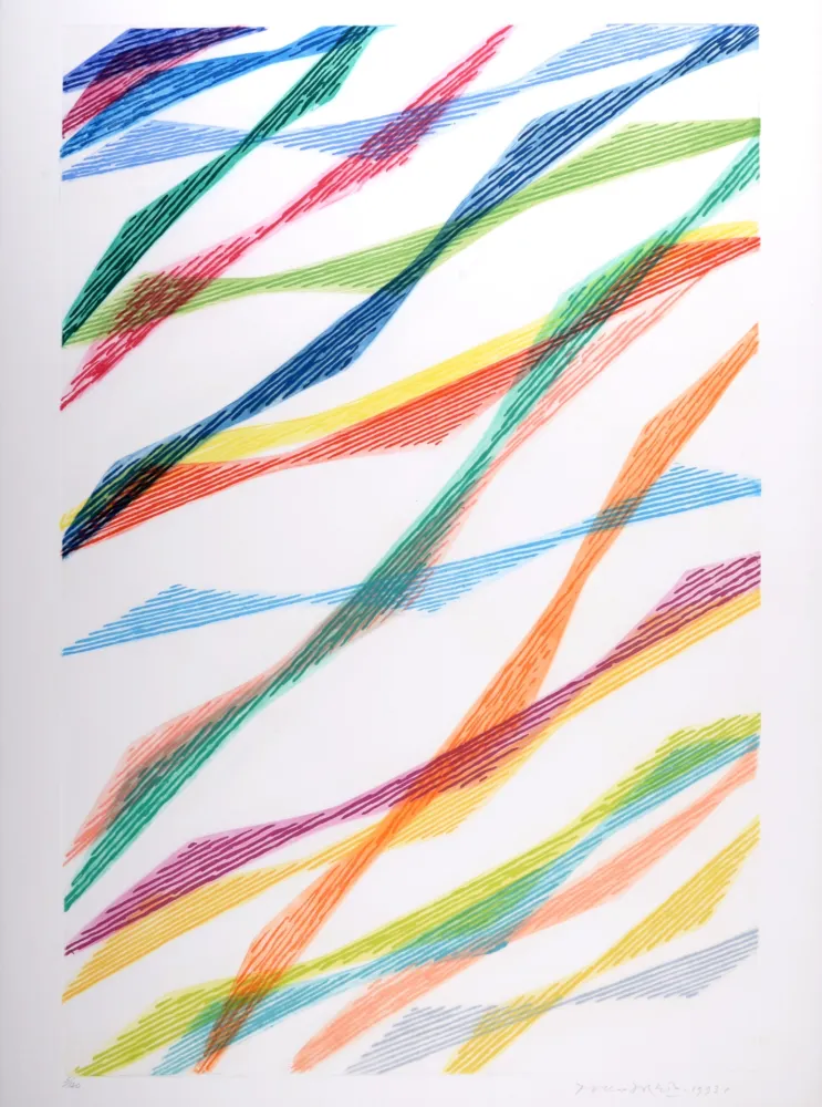 Gravura Dorazio - Elogio a Baudelaire #2, 1993 - Hand-signed