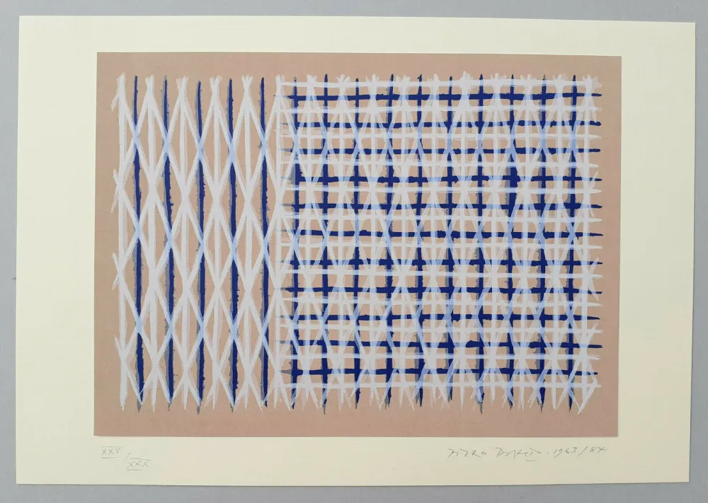 Serigrafia Dorazio - Jeus ècossais VI