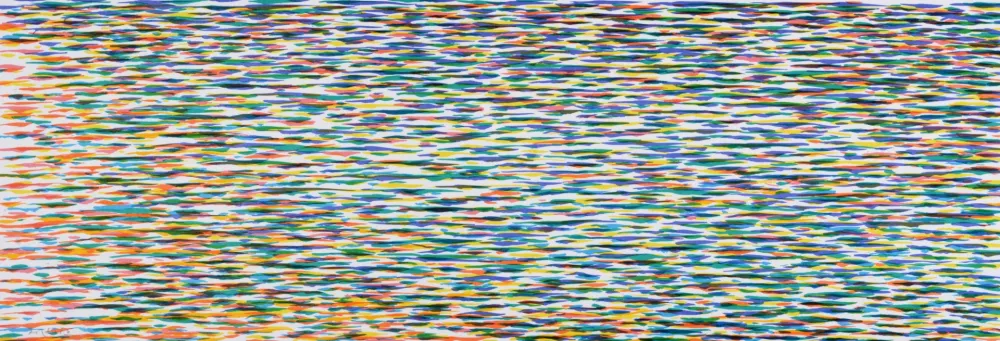 Litografia Dorazio - Kokkora (#2), 1987 - Hand-signed, not numbered