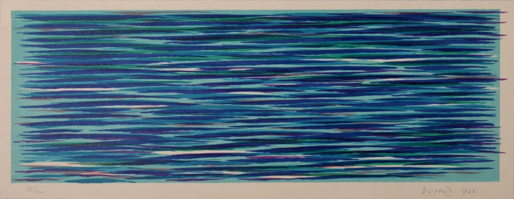 Litografia Dorazio - Kokkora (#A), 1987 - Hand-signed & Numbered