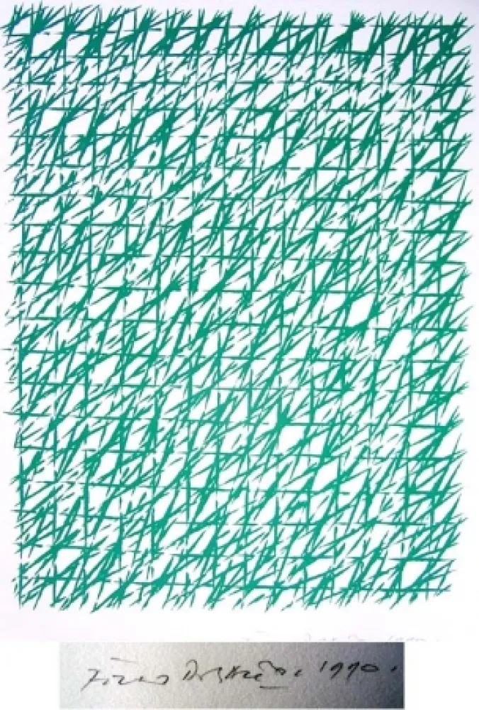 Litografia Dorazio - Natale