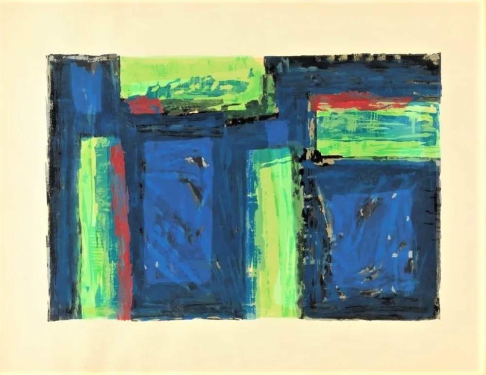 Serigrafia Dorazio - Senza titolo