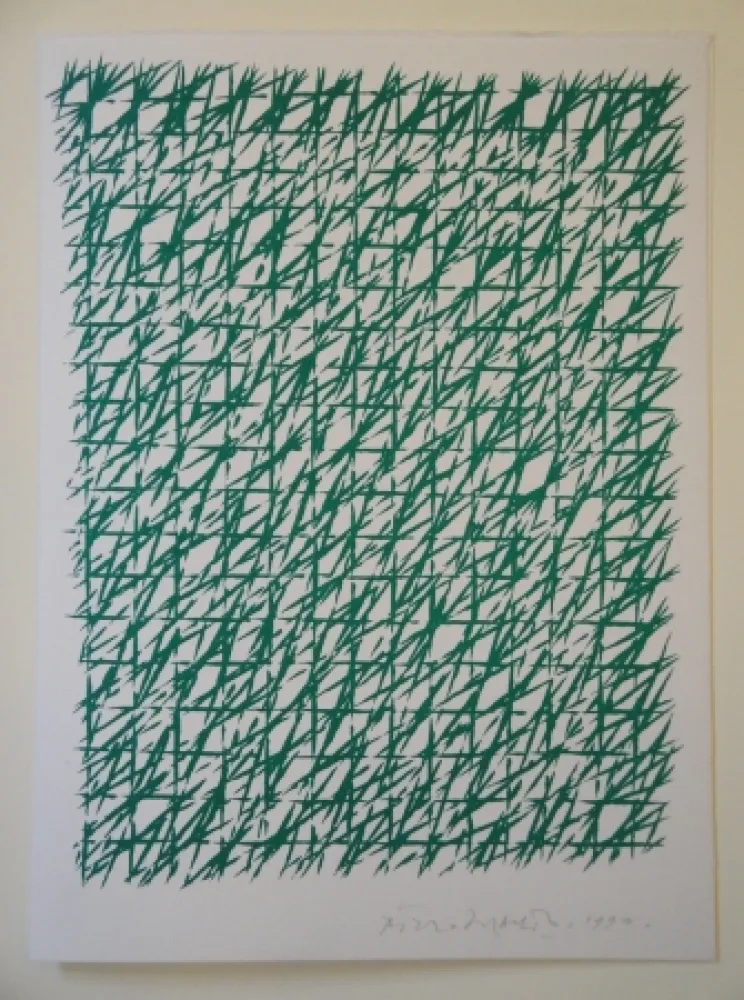 Litografia Dorazio - Untitled