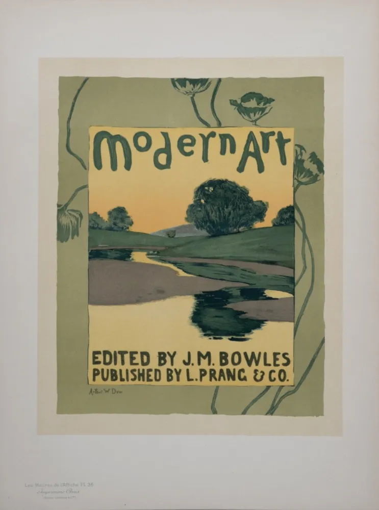 Litografia Dow - Modern Art, Les Maitres de L’Affiche