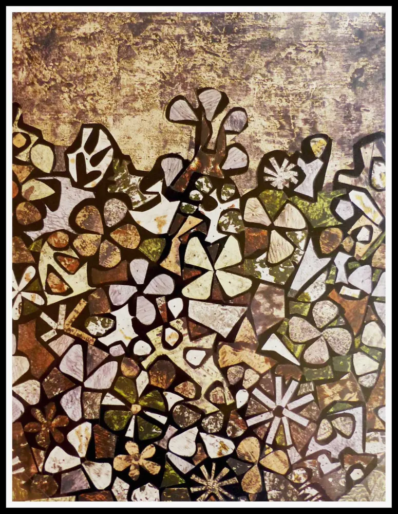 Estêncil Dubuffet - LE JARDIN DE QUITE-VITE