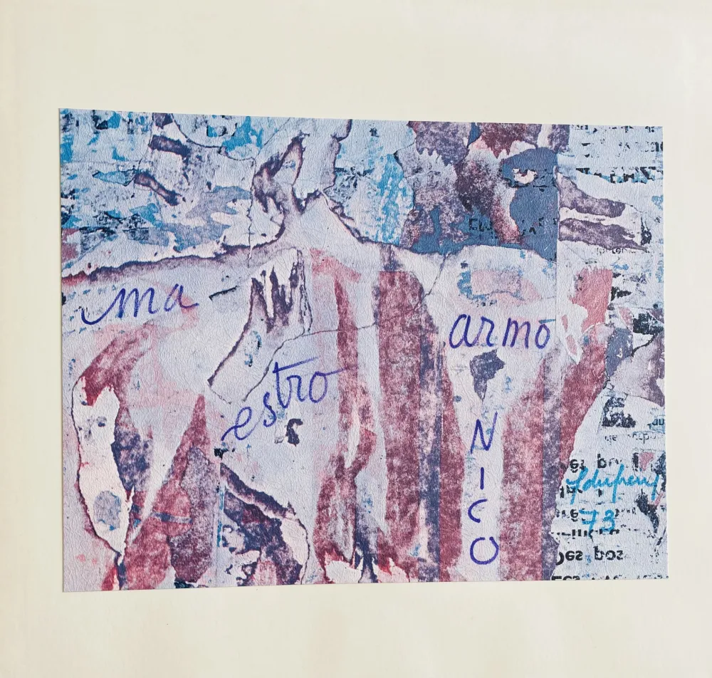 Múltiplo Dufrêne - Ohne Titel aus Les Nouveaux Réalistes