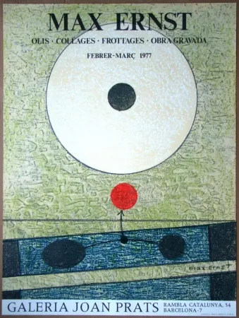 Litografia Ernst - Galeria Joan Prats