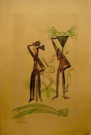 Litografia Ernst - L' Etoile de Mer