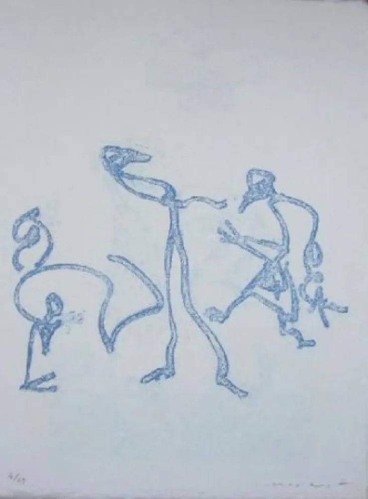 Litografia Ernst - Lewis Carroll's Wunderhorn 2