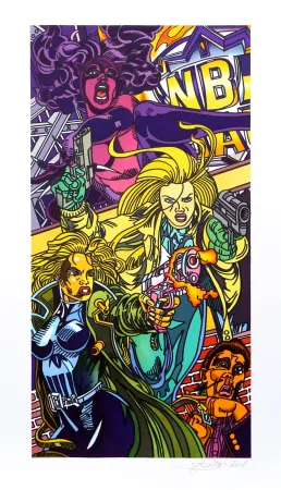 Litografia Erro - Catman