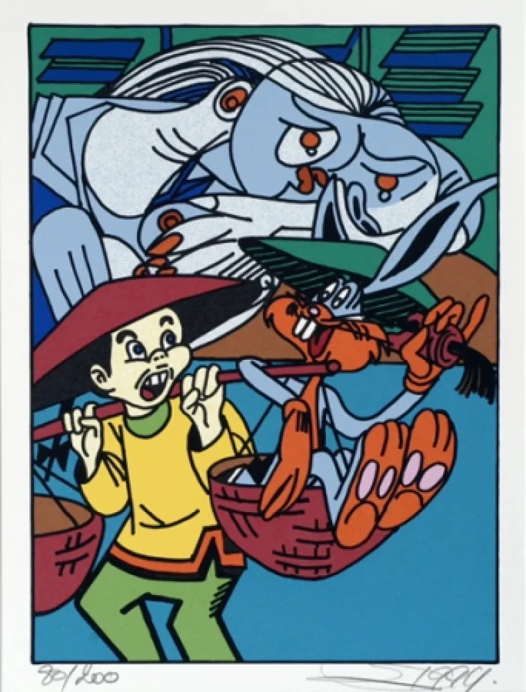 Serigrafia Erro - From the series 