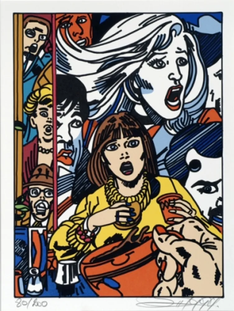 Serigrafia Erro - From the series 