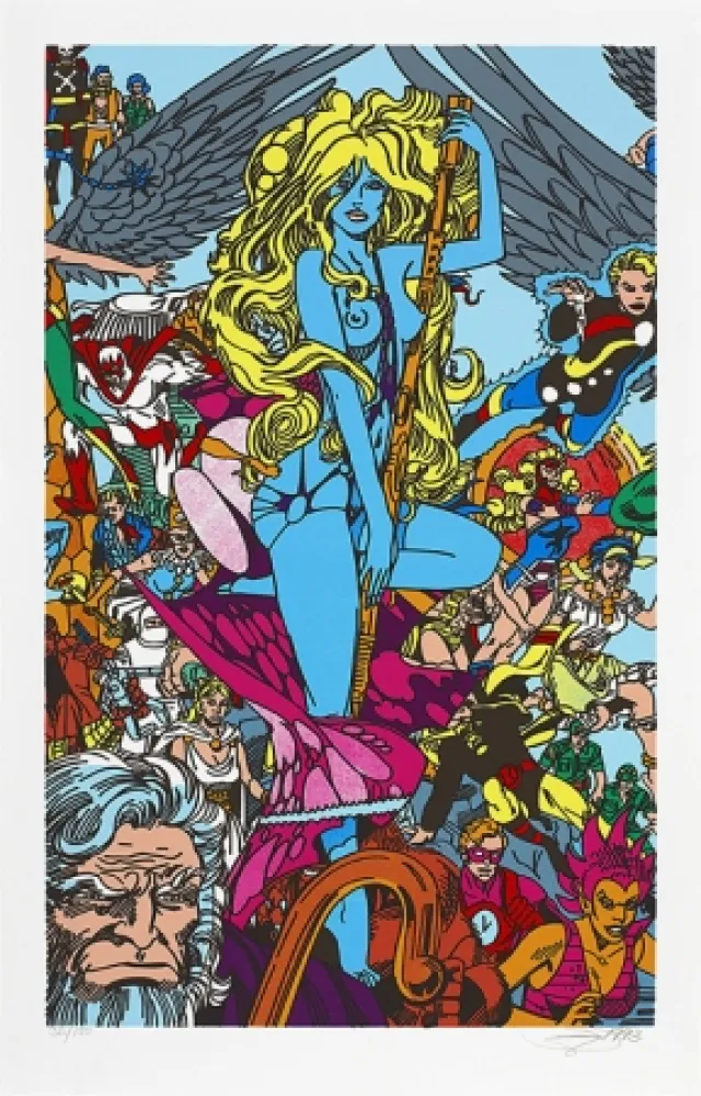 Serigrafia Erro - La femme fatale I