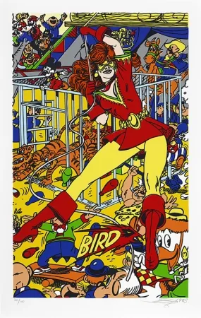 Serigrafia Erro - La femme fatale III