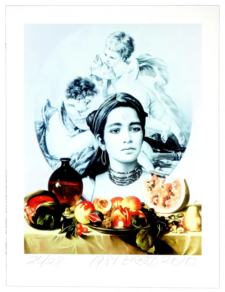 Gravura Digital Erro - Leïla