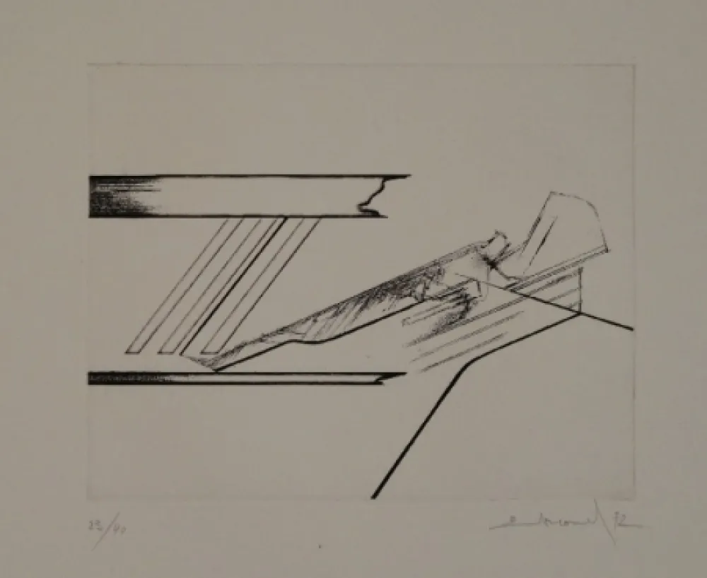 Água-Forte Evrard - 6 gravures originales