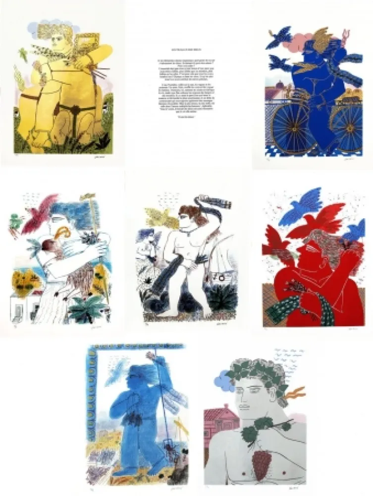 Serigrafia Fassianos - Les travaux des dieux