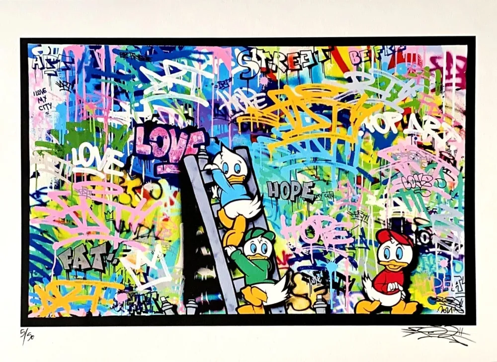 Litografia Fat - DuckTales