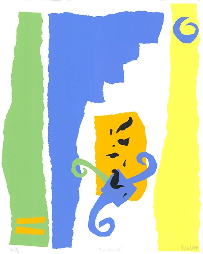 Litografia Fateh - Barcelona II