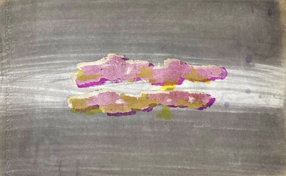 Litografia Fautrier - Nuages