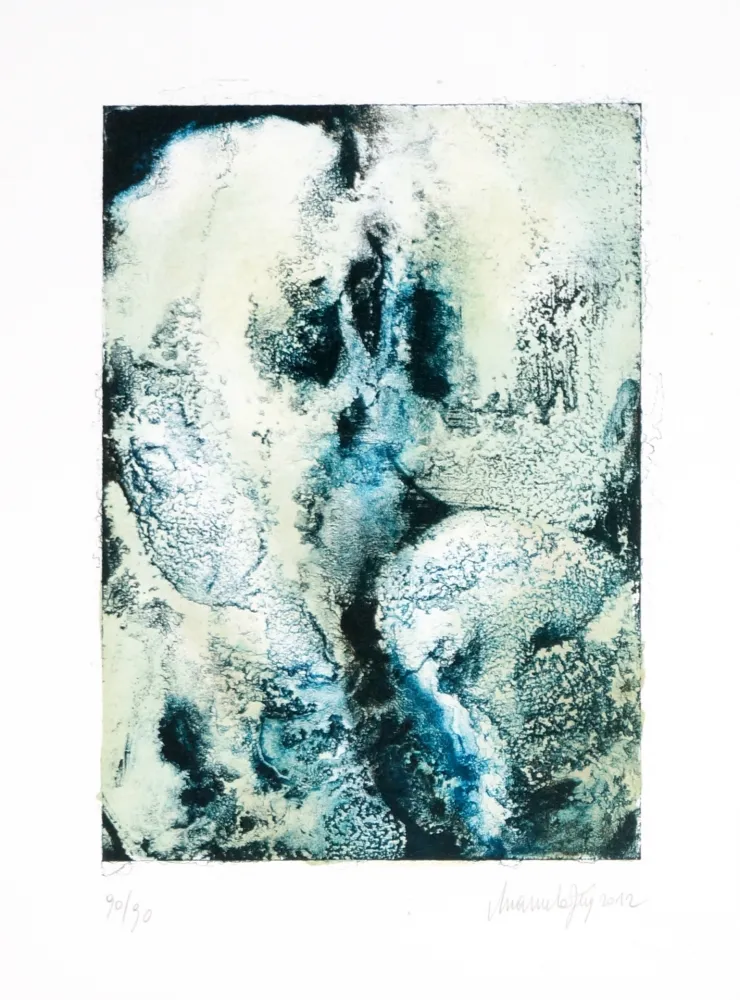 Litografia Ferré - De précipices en belvédères 5