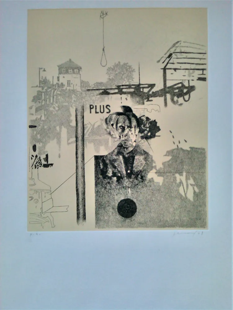 Água-Forte Ferroni - Autobiografia n.. 3