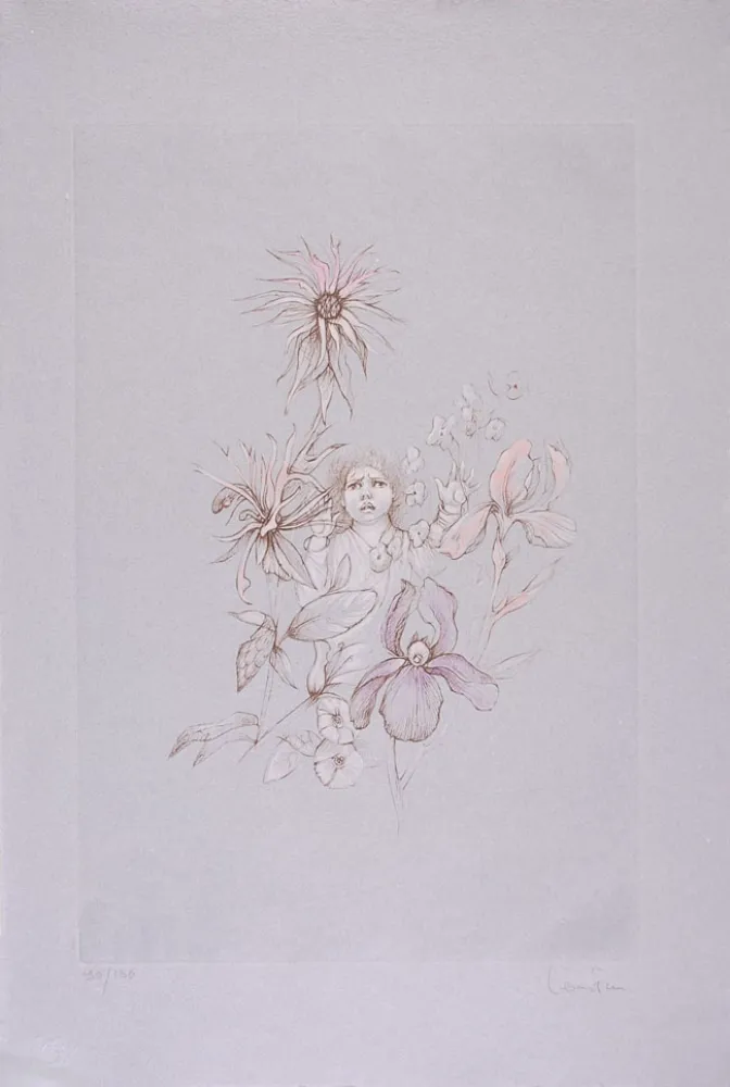 Água-Forte Fini - Conte de la 672 ème Nuit - IX