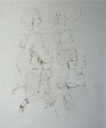 Gravura Fini - Le concile d'amour