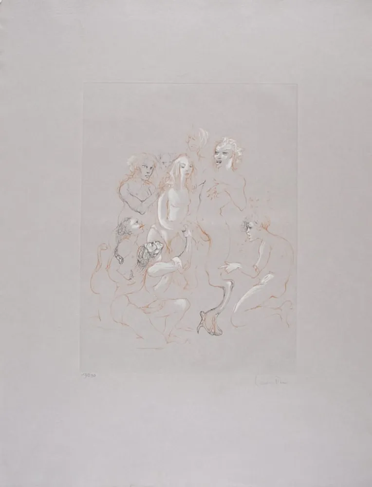 Água-Forte Fini - Solomonie la Possédée III (Erotique)