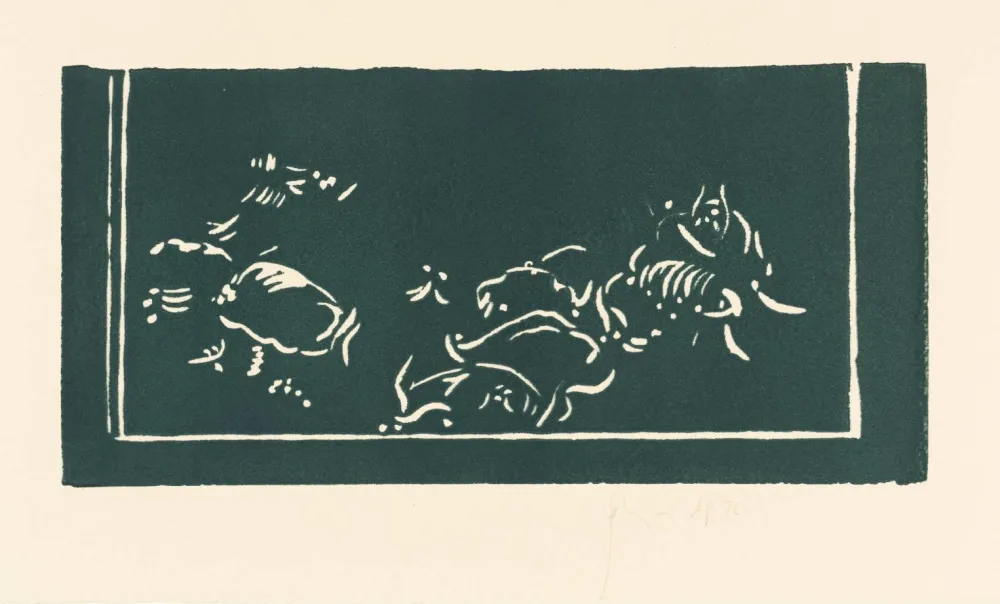 Linogravura Flanagan - Stones