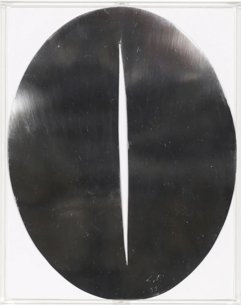 Múltiplo Fontana - Portrait d’Antonin Artaud, by Otto Hahn (Steel)