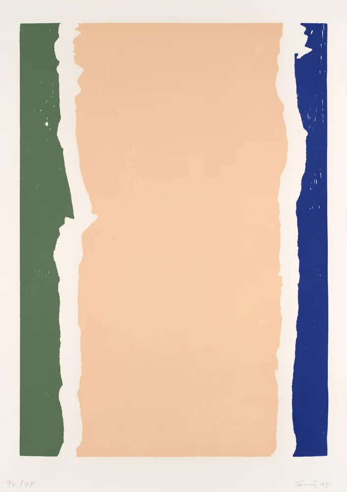 Xilogravura Forg - Untitled (from the portfolio “Für die Pinakothek der Moderne”)